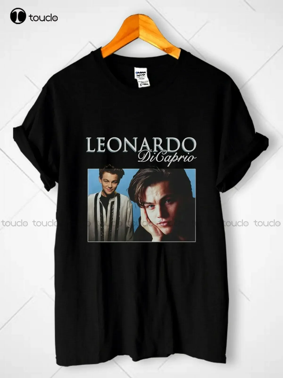 جديد ليوناردو دي كابريو خمر نمط الشارع لباس غير رسمي تي شيرت S M L Xl 2Xl 3Xl أنا أحب صديقي قميص جديد شعبي التي شيرت #1