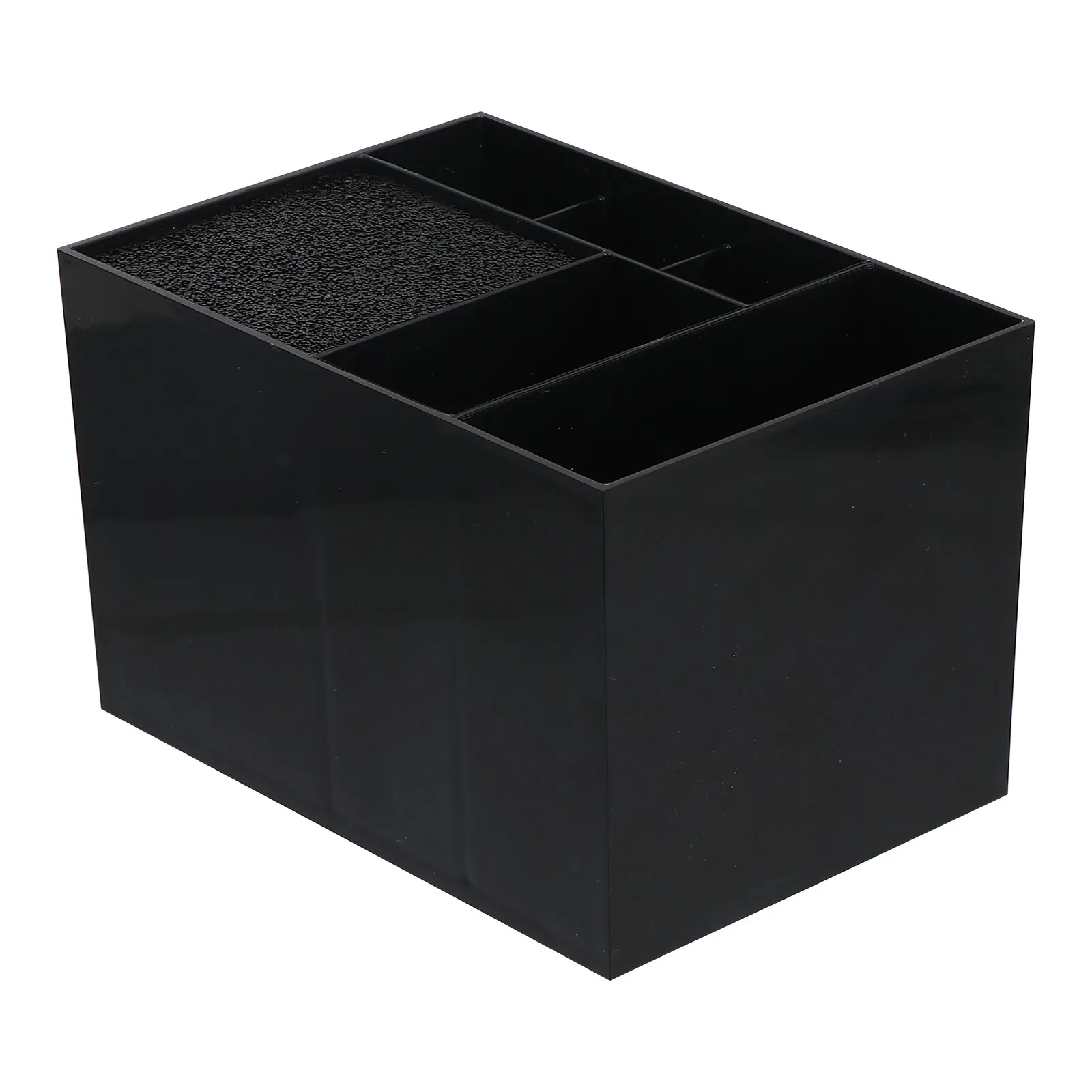 

Comb Storage Box Plastic 6 Compartments Hair Salon Scissors ganizer Barber Styling Tools Bathroom Office Pet Shop