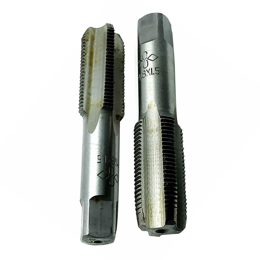 

Efficient 8mmx1 5 Metric Taper & Tap Right Hand Thread M 18x1 5mm Pitch 88mm Long Carbon Steel Two Taps for Work