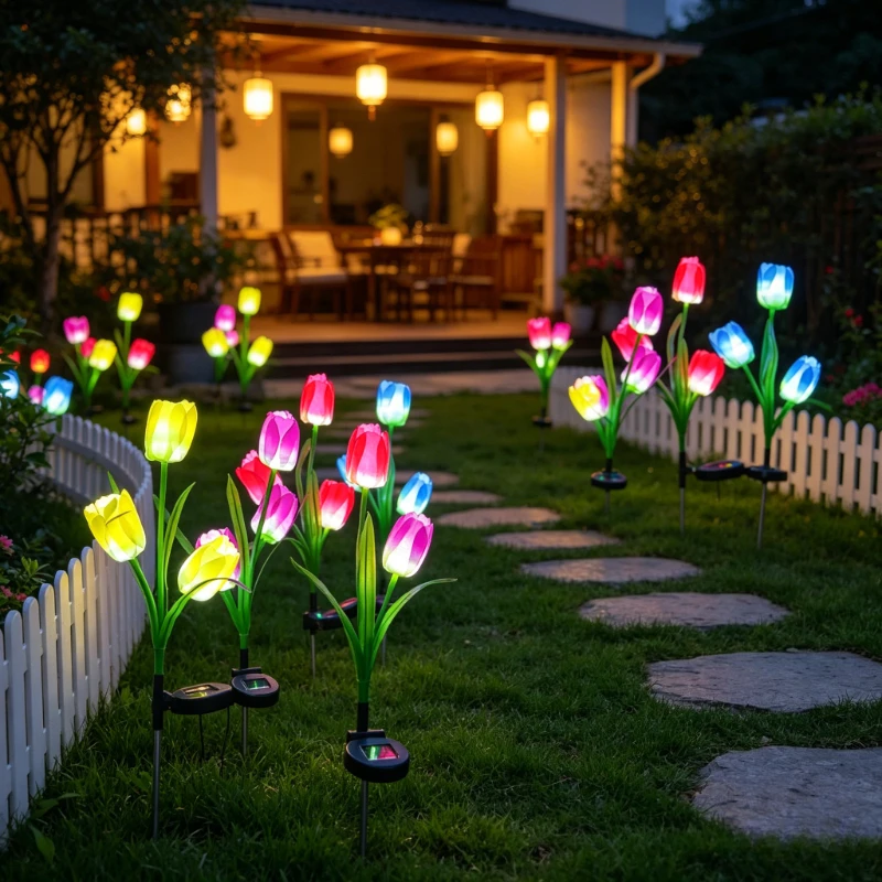 Lampes solaires à 3 têtes en f - Outdoor Lighting Options avis et prix
