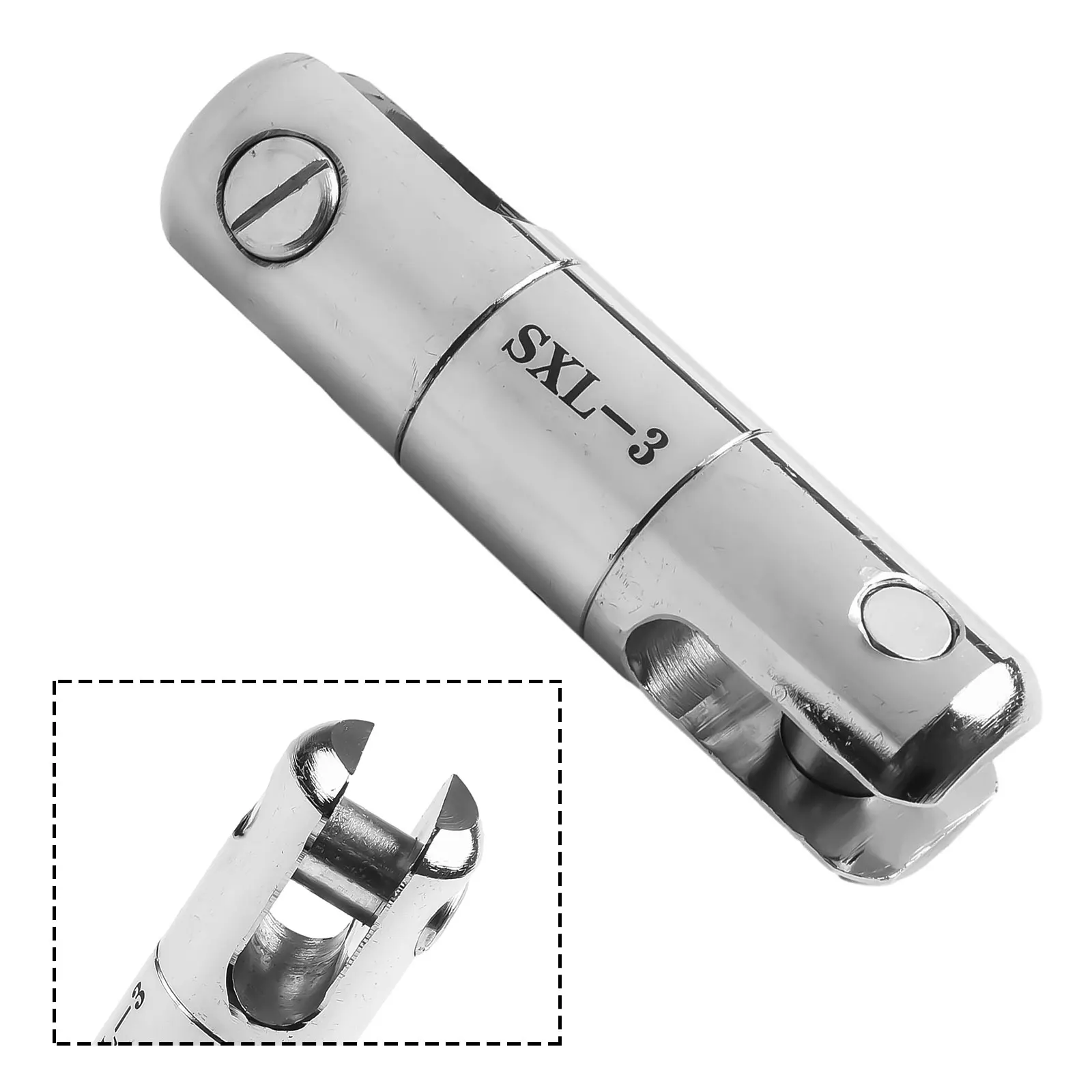 1T 3T 5T Alloy Steel Cable Pulling Swivel Wire Line Rope Ball Bearing Swivel Rotary Connector For Power Transmission Power Tool