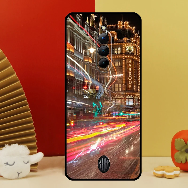 حافظة فتاة تسوق Harrods لهاتف Nubia Red Magic 10 9 8 Pro Plus 6 7 6S 7S Pro 5G 6R RedMagic 8S 9S Pro Plus