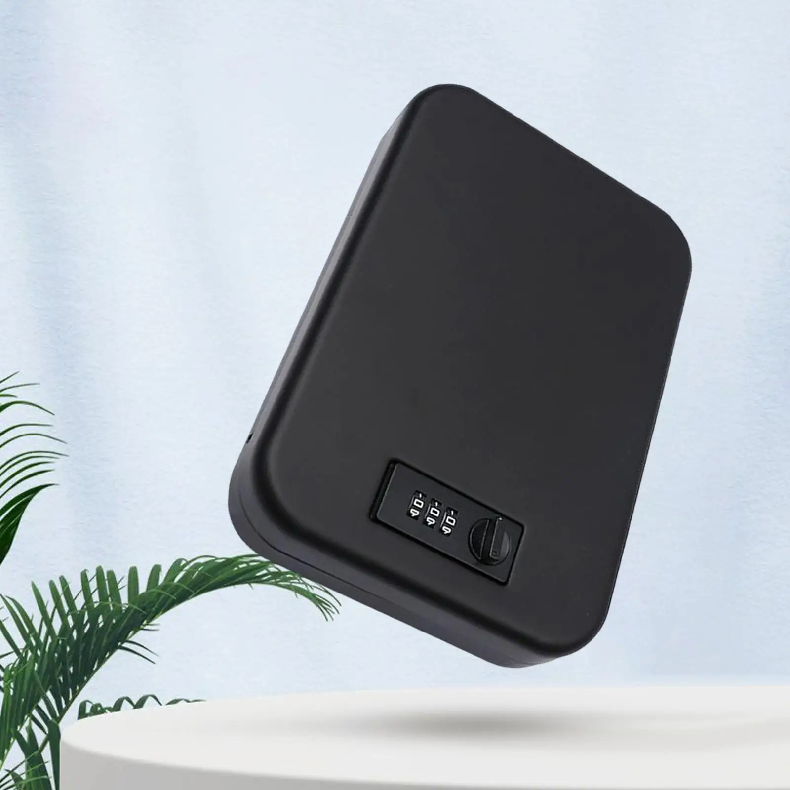 Portable securitycase Heavy Duty Metal Combination Lock Box for Traveling Wallet Outdoor