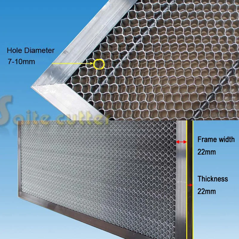 Honingraat Werktafel 300x400mm 350x450mm Grootte Board Platform DIY Laser Onderdelen voor CO2 graveur Snijmachine Graveren K40