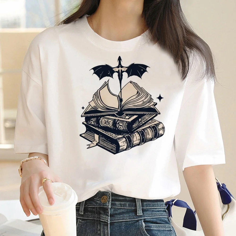 Fourth Wing top tees teen 80s scene  harajuku 2000s y2k t shirt grunge korean fashion clearance sales