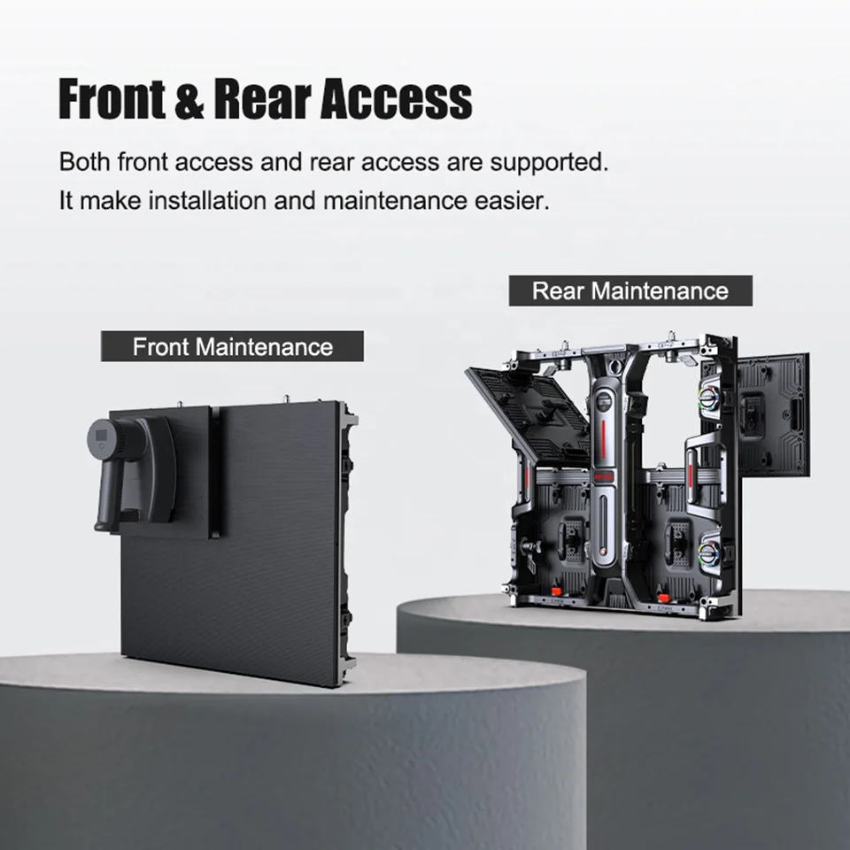 عملاق Pantalla مقاوم للماء IP65 تأجير خارجي LED عرض P2.8 P2.9 P3.47 P3.91 كامل اللون مرحلة الحدث LED جدار الفيديو لبلازيا #5