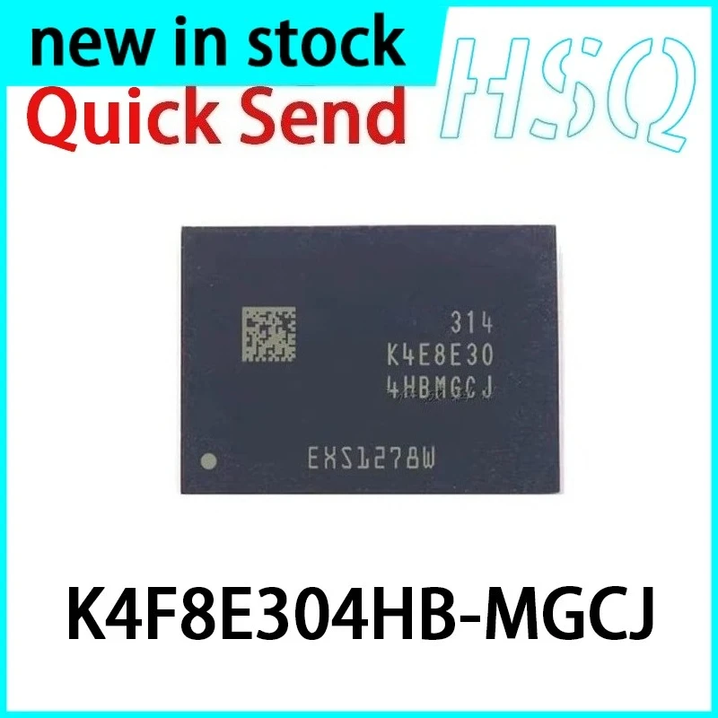 1PCS New K4F8E304HB-MGCJ Packaged BGA200 LPDDR4 8G Storage Chip in Stock