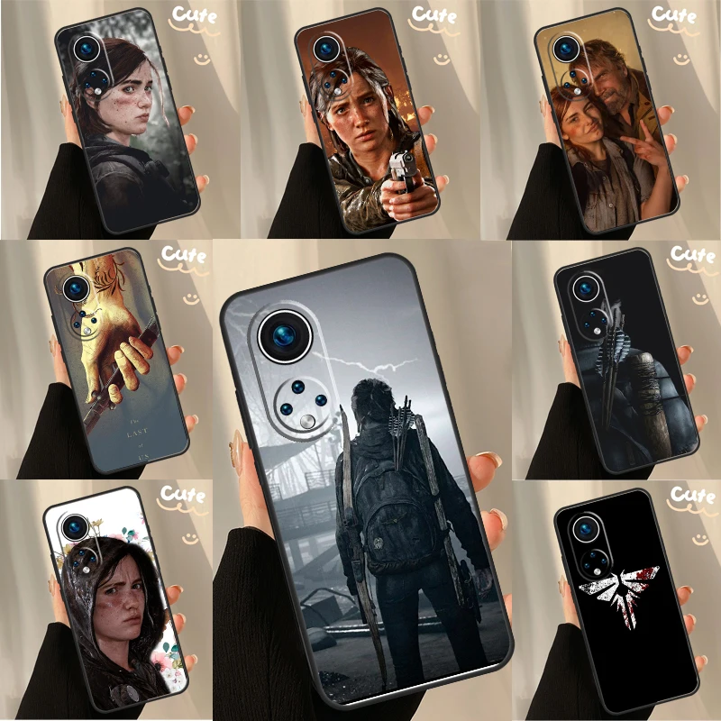 The Last of Us 2 Joel Case For Huawei P30 P20 P60 P40 Lite Nova 9 5T P Smart Honor Magic 5 Pro 50 70 X8 X9a Cover