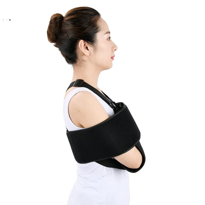 Arm Brace Sling Elbow Brace Support Shoulder Sling Elbow Support Immobilizer Brace Broken Fractured Arm Strap Injury Sprain