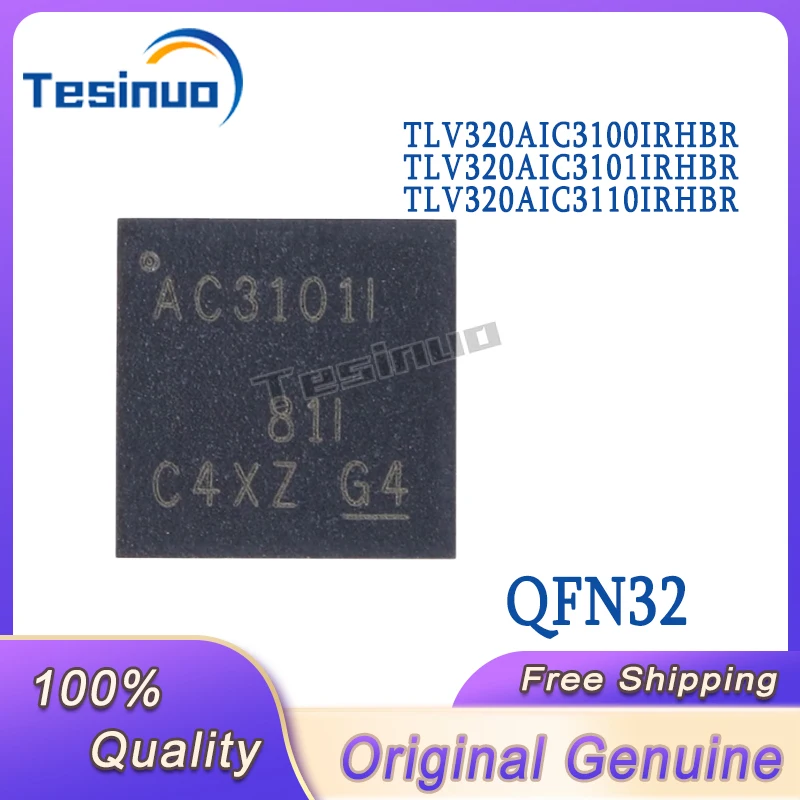 

5/PCS New Original TLV320AIC3101IRHBR AC3101I TLV320AIC3100IRHBR AIC3100I TLV320AIC3110IRHBR AIC3110I QFN32 Chip In Stock