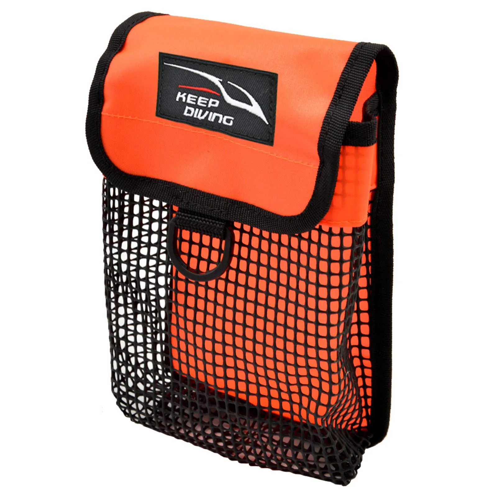 Gear Bags Scuba Diving Bag Storage Pocket PVC Reinforced Mesh Cloth 210D Coated Nylon Cloth Fluorescent Green Fluorescent Orange