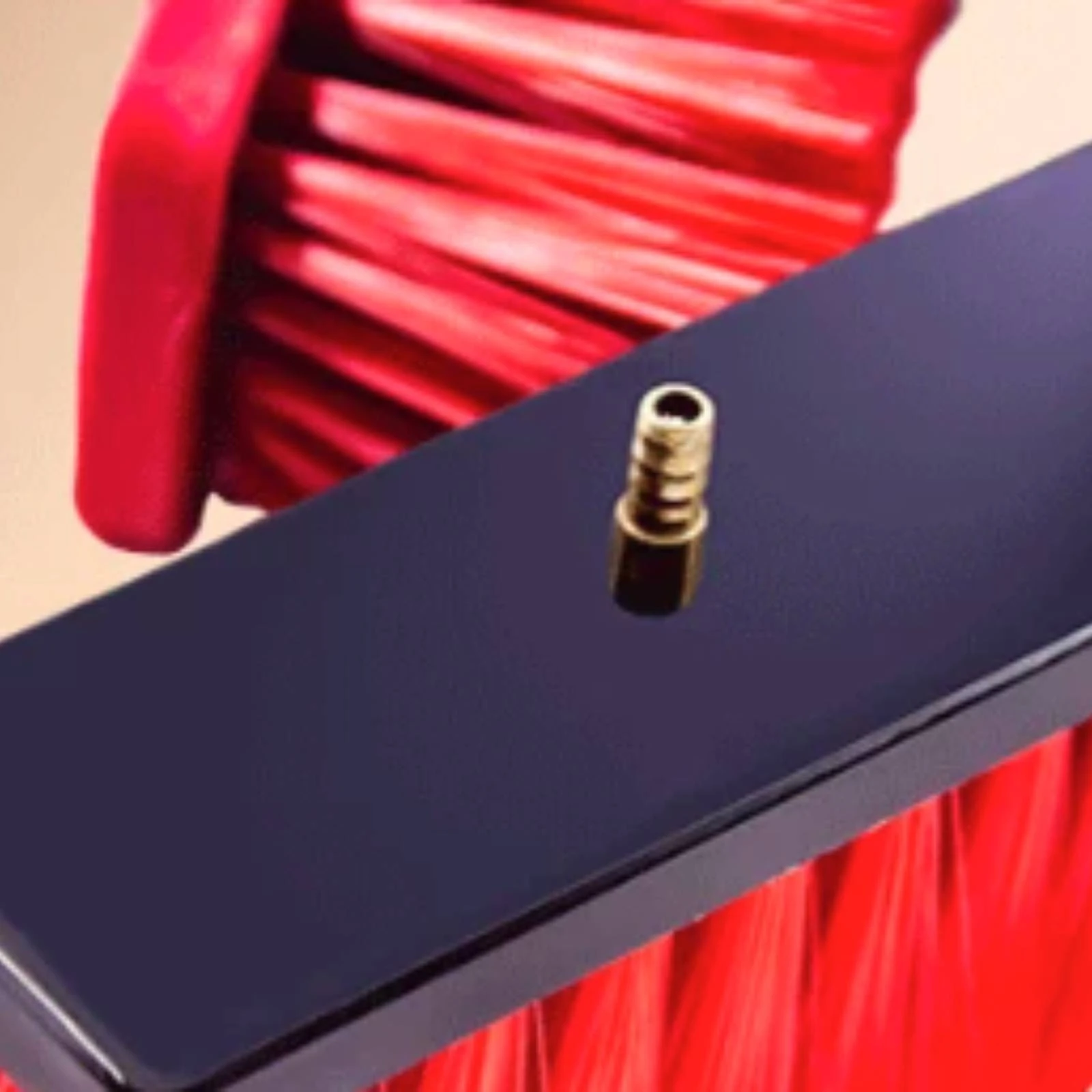 Water-Fed Pole System Titanium Alloy Water-Fed Brush Telescopic Cleaning Pole High-Reach Adjustable for Cleaners, Facades