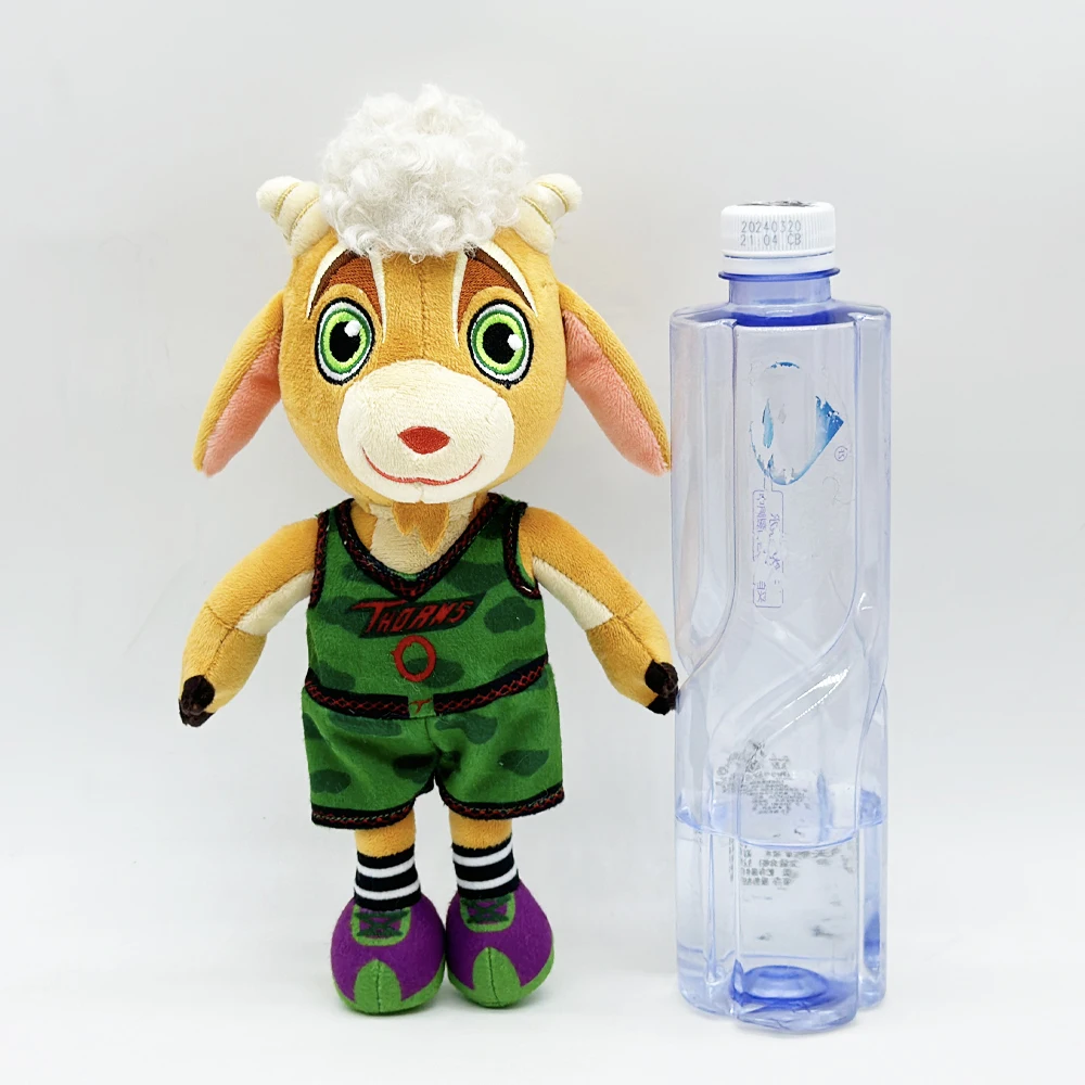 Filme de cabra macio recheado jogo anime travesseiro bonecas para o presente de natal aniversário do miúdo