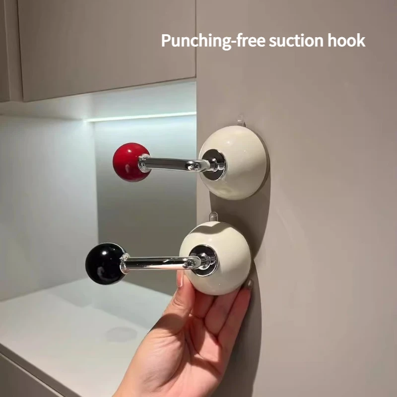 Dopamine cabinet handle door handle household punch-free wardrobe cupboard suction cup handle multifunctional.