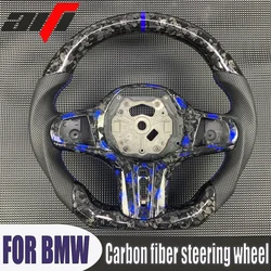 For BMW G30 G20 G01 G02 G05 G06 G07 M4 M5 F90 M8 X3M X4M X5M X6M F40 F44 F97 F98 F95 F96 Customized Carbon Fiber Steering Wheel