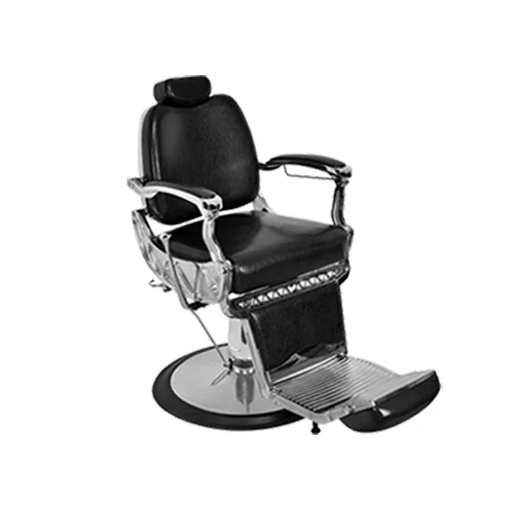 2026 Wholesale Simple Fashion Retro Style Salon Barbershop Furniture Beauty Barber Chair Haircut  Chairs