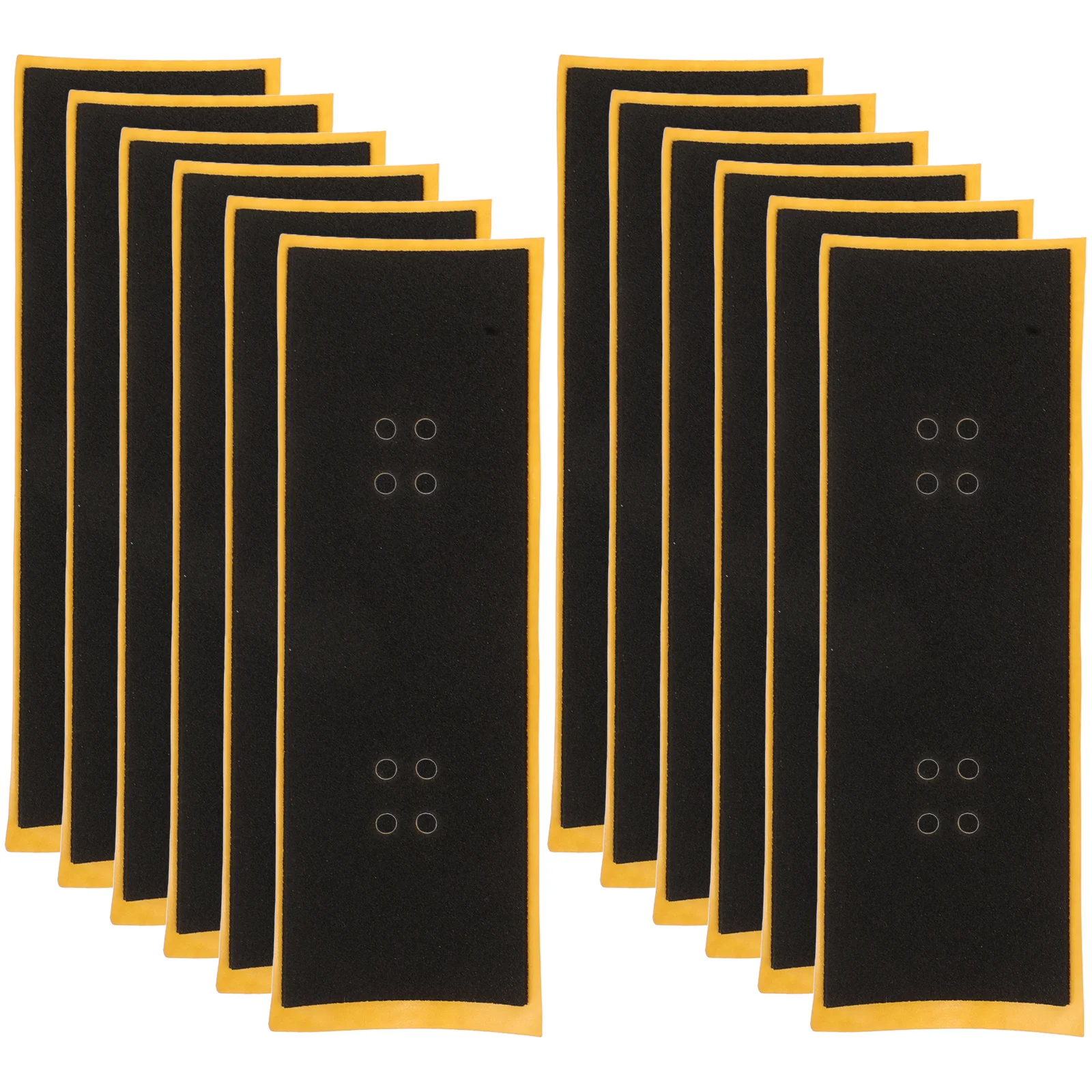 12 قطعة شريط لحام رغوي عالي الجودة لألواح التزلج على الأصابع تصميم غير قابل للانزلاق سهل الاستخدام ملحقات لوح التزلج الصغيرة البديلة #4