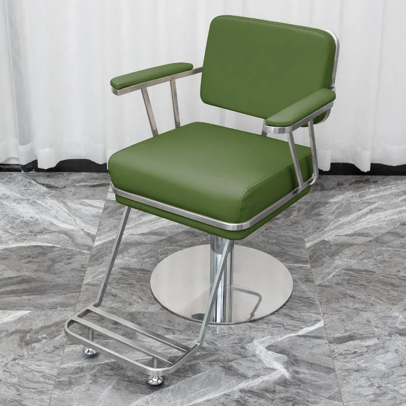 

Aesthetic Men's Shaving Barber Chair Beauty Hairstyle Adjustable Barber Chair Portable Economic Silla Estetica Salon Furniture