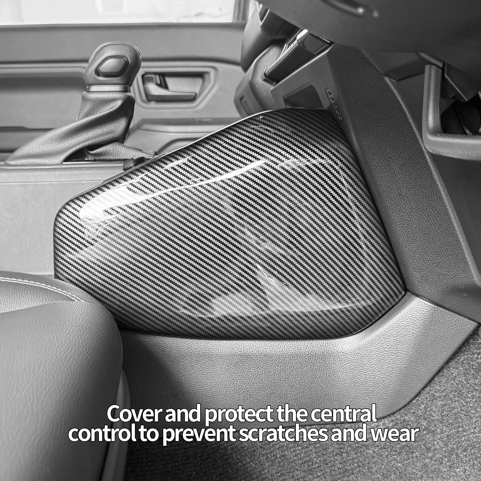 For Toyota Land Cruiser FJ 2026 Car Center Console Both Sides Decorative Panel Anti-Scratch Protection Trim Cover Accessories detail image 2