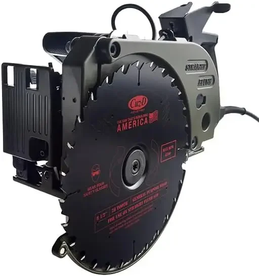 Sierra circular al ras y para patos recta