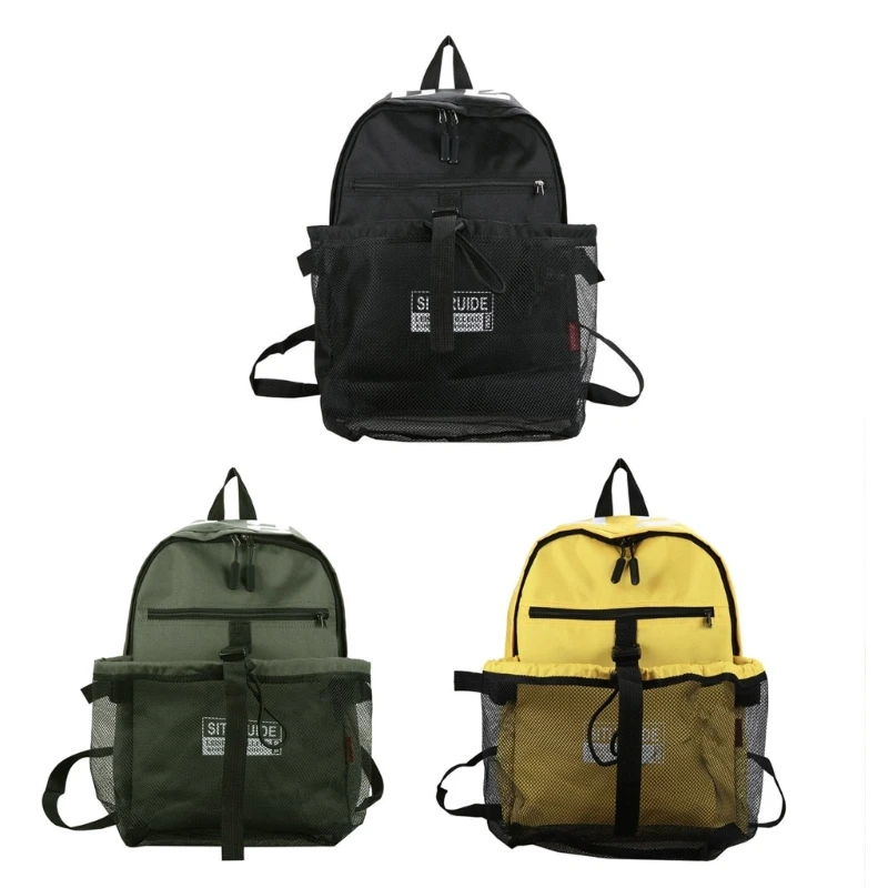 

Outdoor School Bag Drawstring BasketballTravel Daypacks Casual Rucksacks for Teen