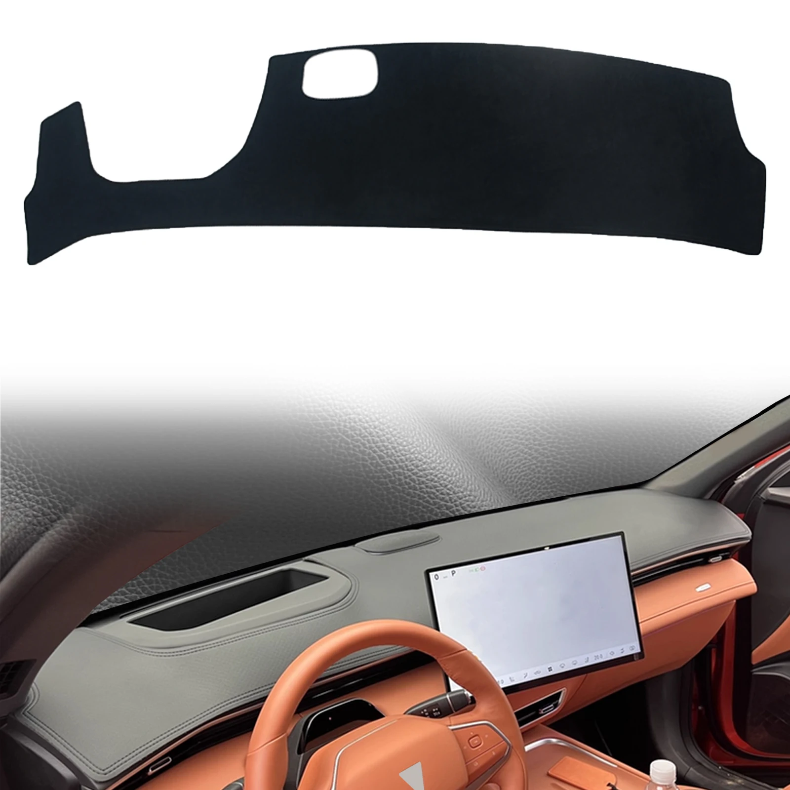 

fit for Changan CCAG DEEPAL S07 Dashmat Dashboard Cover Pad DashMat Sunshade Protective Carpet Car Leather Accessories