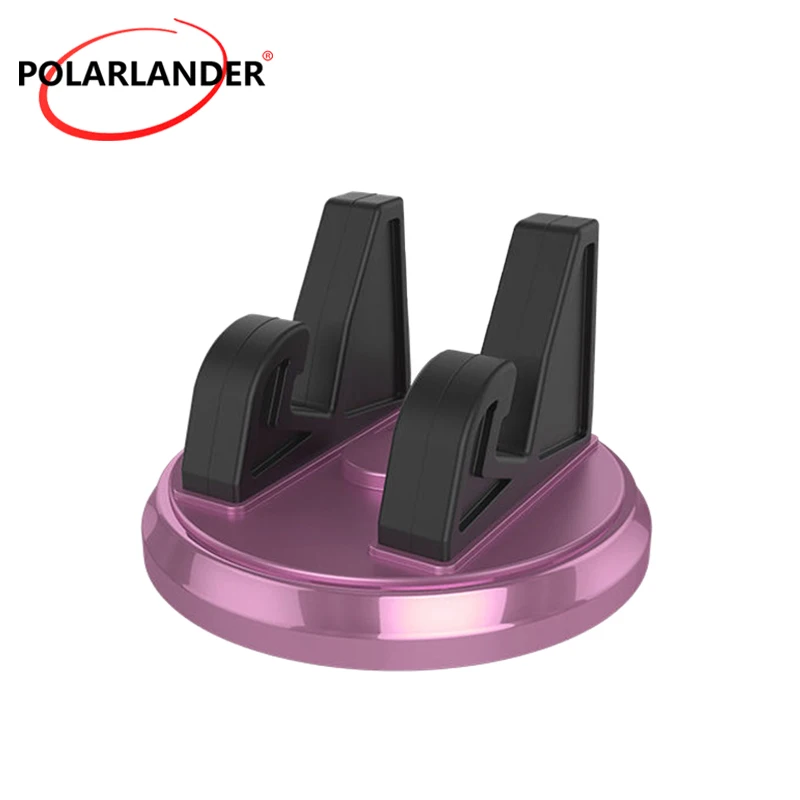 

360 ° Вращающийся многофункциональный автомобильный держатель для телефона, розовое золото, ПК+силикон, моющийся, многоразовый, для мобильного телефона, GPS, планшета