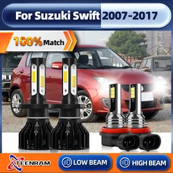 H4 LED Headlight Bulb 40000LM 6000K CSP Chip Car Headlamp H11 Auto Fog Lamps 12V For Suzuki Swift 2007-2013 2014 2015 2016 2017