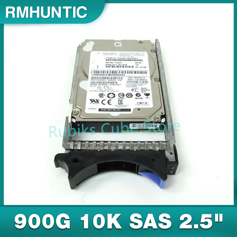 

For IBM Minicomputer Hard Disk 74Y9284 74Y9286 74Y9272 74Y9265 900G 10K SAS 2.5"