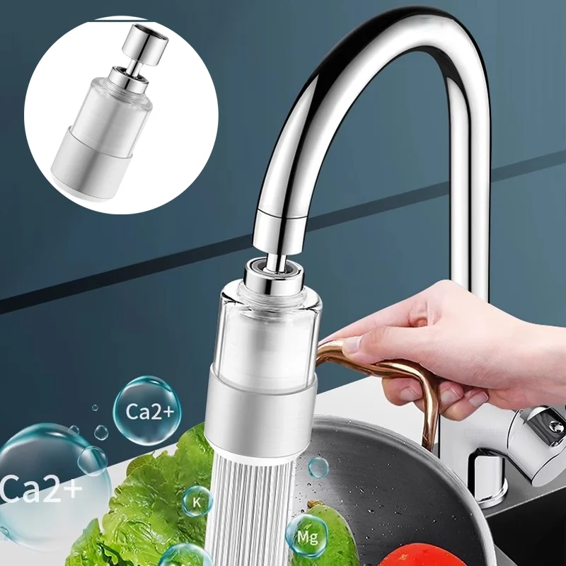 

2 Gear Faucet Filter Kitchen Foamer Shower Universal Rotary Water Purifier Filter Tools for Kitchen Bathroom Shower Household