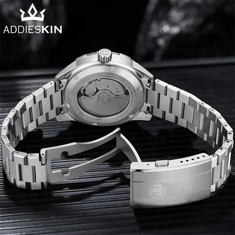 AddiesKin 40mm Luxury Man Watch K009 20Bar Waterproof BGW9 Super Luminous Janpan 9015 Sapphire Glass Automatic Mechanical Watch
