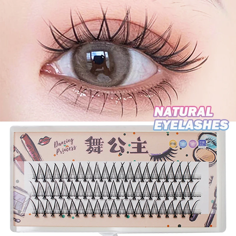 Manga Lashes 3 Reihen 3D Faux Nerz Wimpern Natürliche falsche Wimpern Anime Wimpern Weiches Licht Natürliche Wimpern Verlängerung Make-up – Detail 10