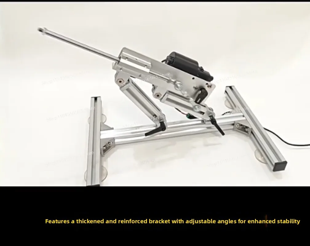Adjustable‑Angle Suction Cup Mount Bracket Reciprocating Machine Stand For DIY Linear Motor Telescopic Push Rod
