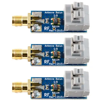 3X 1:9 HF anten Balun bir dokuz: küçük düşük maliyetli 1:9 Balun frekans bandı, uzun tel HF anten RTL-SDR 160M-6M yeni