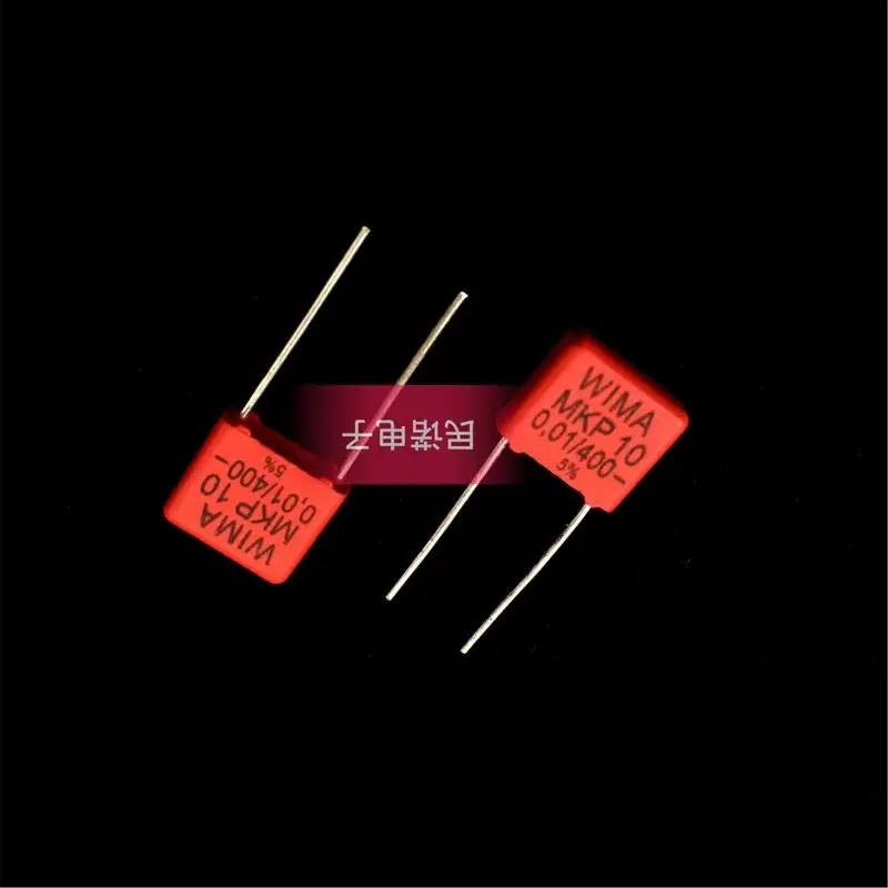 5/10/50pcs Capacitor de filme alemão WIMA MKP10 400V 0,01UF 103 10NF Passo 7.5mm capacitor passivo de áudio