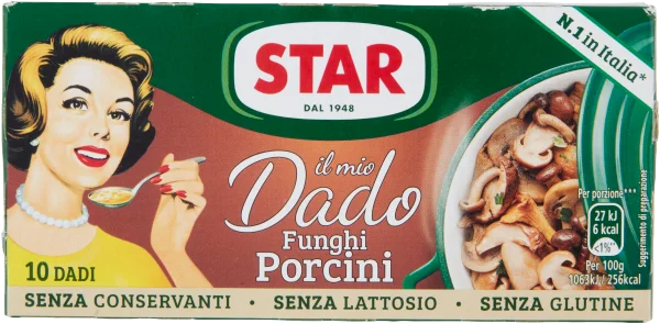 Kostki rosołowe Dado per Brodo al Funghi 10x100g - Star