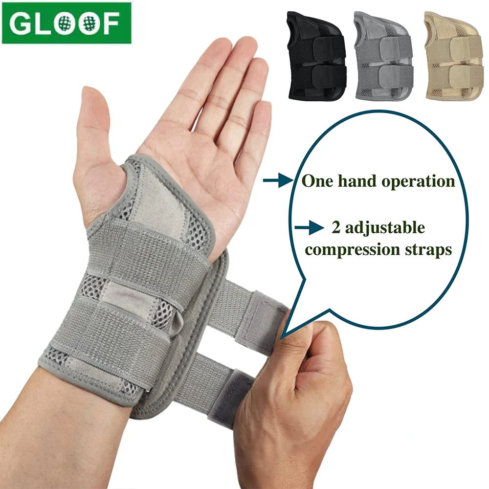 

1Pcs Wrist Brace Carpal Tunnel Right Left Hand,Night Wrist Sleep Supports Splints Arm Stabilizer with Adjustable Straps