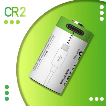 충전식 카메라 거리 측정기 디스크 브레이크 잠금 sp-1 프린터, CR2 USB 배터리, 3.7V 리튬 배터리, 충전식 tipo c 