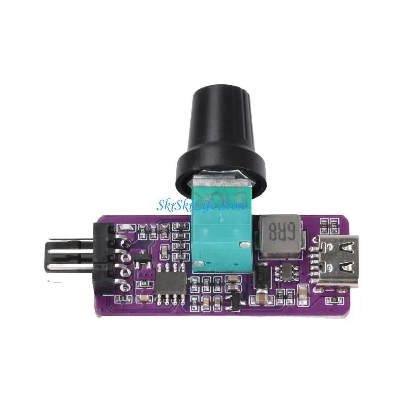E65E Miniature Adjustment Speed Optimized For Quiet 4 Wire Fan Installations LED Lighting Control