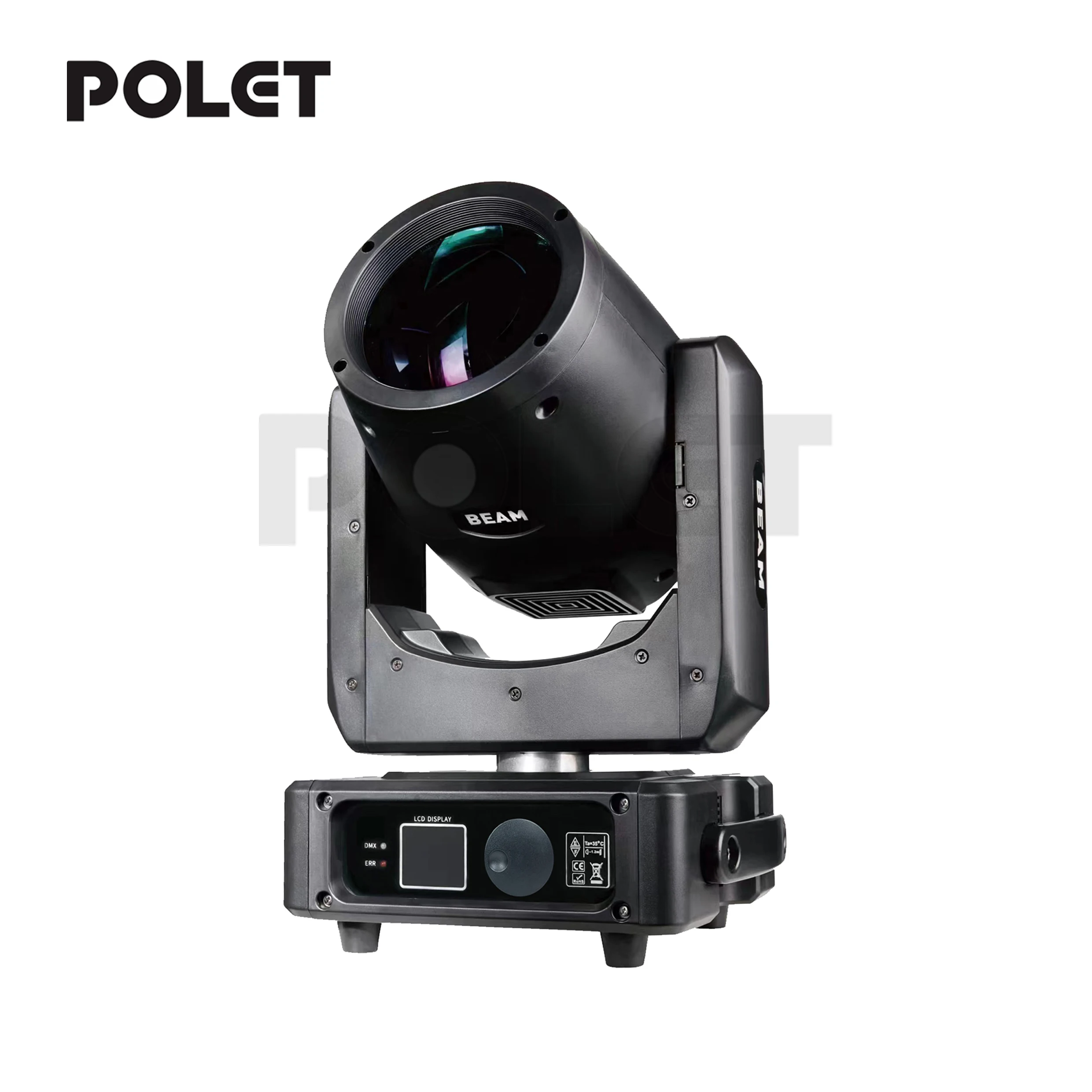 POLET 250W Bulbs Light 8r Beam Moving Head Light DMX512 Sharpy MINI Stage Fashion Show Wedding DJ Party Club Music Festival DJ Stage Lighting