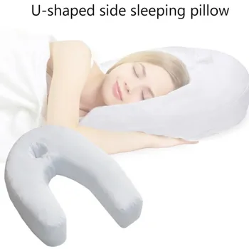 Neuestes U-förmiges Kissen plus Seitenschläferkissen U-förmiges Kissen Taillenstützkissen halten den Schutz der Nackenwirbelsäule Sleep Buddy