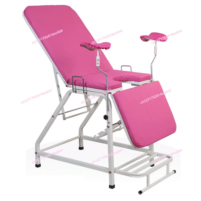 Thickened portable gynecological examination table Delivery table or bed Operating room bed Obstetric bed