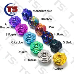 TS 1PC Titanium Oil Filler Cap PlugM20X1.5P/M20X2.5P For Honda CBR 250RR 600RR 1000RR CRF 125R 150R 250R 450R F