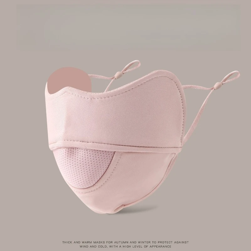 

Unisex Winter Face Mask Windproof Thermal Fleece 1Pc Sun UV Protection Cold Proof Eye Cover for Large Face Soft Warm Breathable