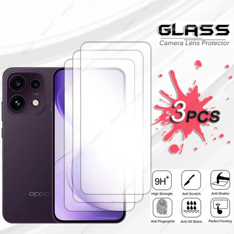 Screen Protector For Oppo Reno16 F Glass HD Clear Protective Film For Oppo Reno16 F 5G Film Tempered Glass Camera Lens Protector