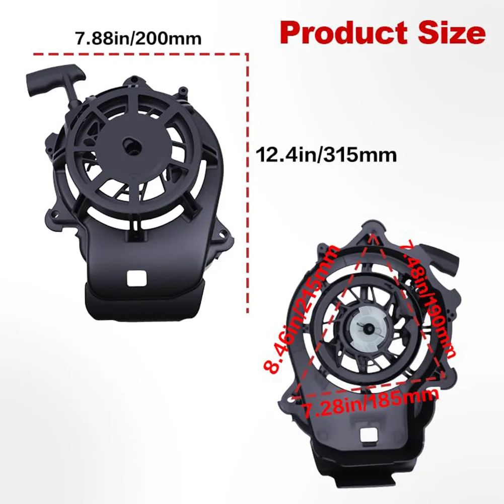 Pull Start Recoil Starter Kit for Craftsman M230 163cc Lawn Mower and 20333 Compatible Lawn Mower Engine Models