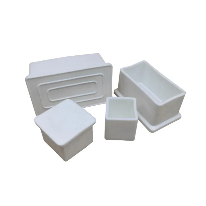 Square/ rectangle White Furniture Leg Protection Cover Table Feet Floor Protection Good toughness Anti-slip anti-aging beautiful
