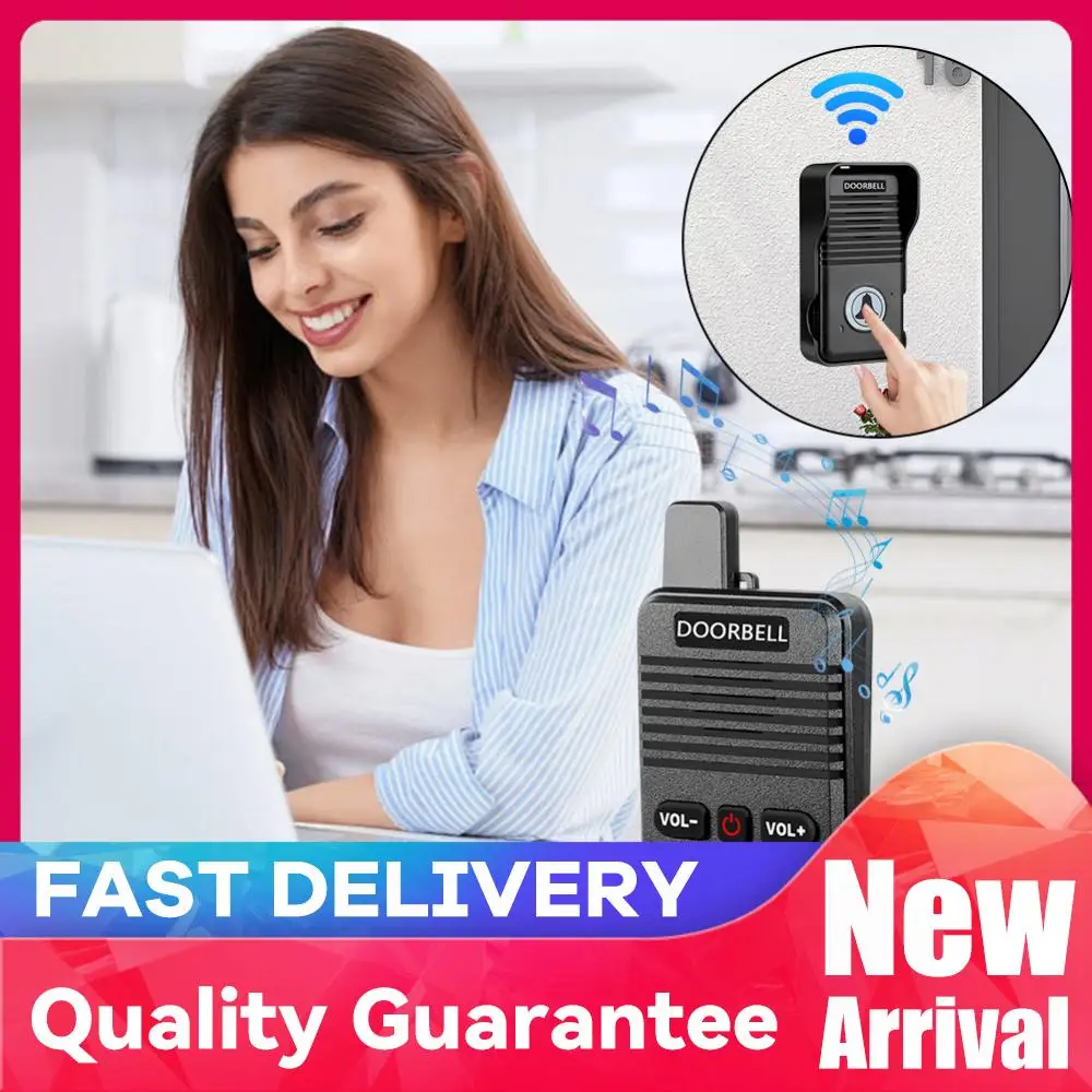 

Беспроводной голосовой дуплексный домофон с перезаряжаемой батареей для квартиры, комнаты, офиса, фабрики