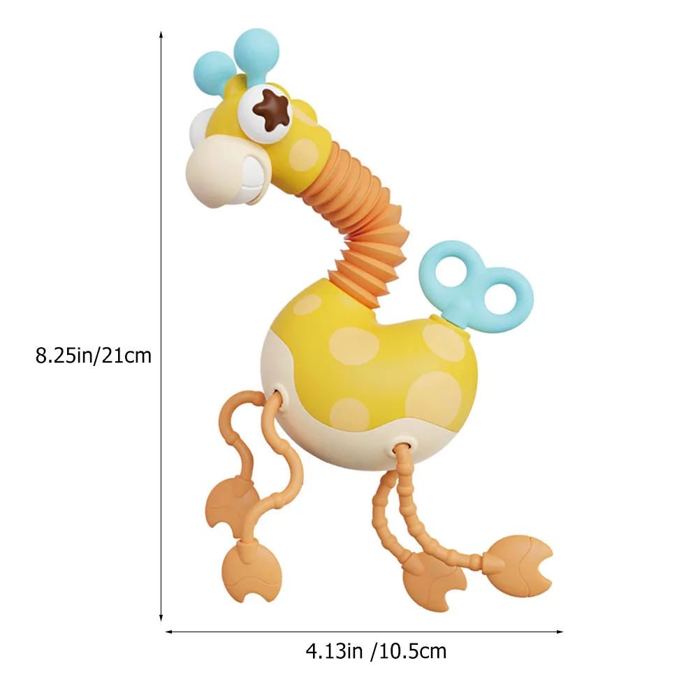 Pull String Giraffe Baby Early Learning Educational Infant Activity Sensory Gift Hand Eye Coordination Preschool