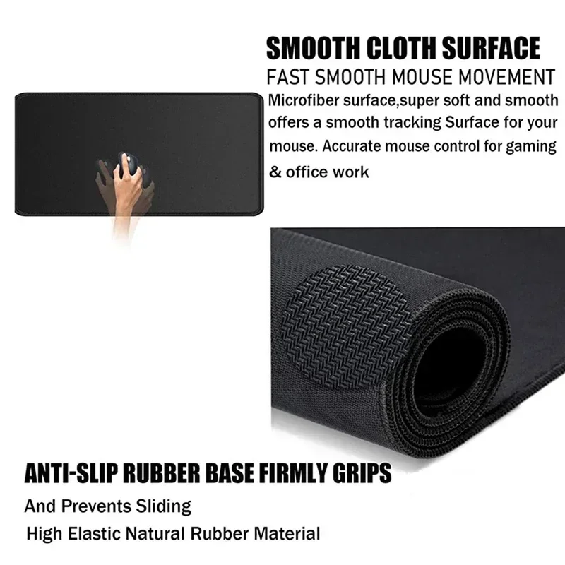 New Mousepads Japan Art Great Waves Playmat XXL Durable Rubber Anti-Slip Office Computer Accessories Laptop Keyboard Desktopmats